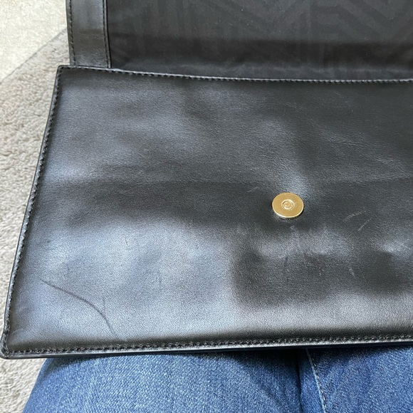 Rebecca Minkoff Tassel Leather Clutch or Crossbody Bag - Picture 6 of 10